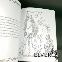 Mesaje de la unicorni, carte de colorat, autor Doreen Virtue